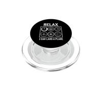 I Can Land A Plane Pilot Lot de 6 Aviation Crew Lifestyle PopSockets PopGrip pour MagSafe