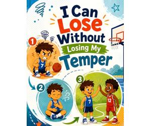 I Can Lose Without Losing My Temper: An Anger Management & Sportsmanship Activity Book for Kids Ages 6-8 to Handle Losing, Stay Calm, Play Fair, Respect Referees, and Bounce Back After Mistakes