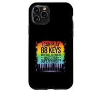 I Can Play 88 Touches Piano Jazz Musique Clavier Player Compositeur Coque pour iPhone 11 Pro