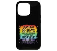 I Can Play 88 Touches Piano Jazz Musique Clavier Player Compositeur Coque pour iPhone 13 Pro