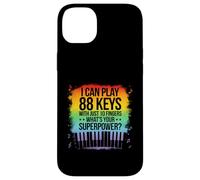 I Can Play 88 Touches Piano Jazz Musique Clavier Player Compositeur Coque pour iPhone 14 Plus
