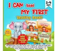 I Can Read My First Decodable Books (vol 2). Easy CVC words and Stories that Toddlers Can Read and Understand. A learn-to-read set for kindergarten and pre-k kids. Letter Sound for Early Readers.