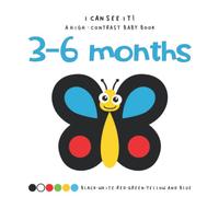 I Can See It! Black and White High Contrast Baby Book 3-6 Months: Intense Colors and Pictures that Help Support Visual Perception Skills for Newborns and Babies 0-6 Months