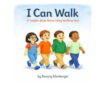 I Can Walk: A Toddler Book About Using Walking Feet