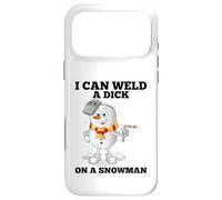 I Can Weld A Dick on A Snowman Soudeuse à souder Coque pour iPhone 17 Pro Max