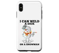 I Can Weld A Dick on A Snowman Soudeuse à souder Coque pour iPhone XS Max