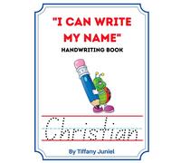 I Can Write My Name Handwriting Book: Christian