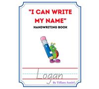 I Can Write My Name Handwriting Book: Logan
