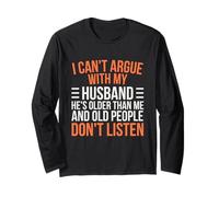 I Can't Argue With My Husband He's Old Funny Wife Manche Longue