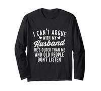 I Can't Argue with My Husband He's Older Sarcastic Wife Manche Longue