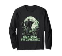 I Can't Argue with My Kids Skeleton Mom Coffee Design Manche Longue