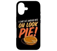 I Can't Eat Another Bite Oh Look Pie - Citrouille de Thanksgiving Coque pour iPhone 17