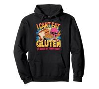I Can't Eat Gluten (it Makes My Tummy Hurt) Sweat à Capuche