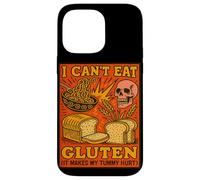 I Can't Eat Gluten It Makes My Tummy Tummy Hurt Allergy Celiaque Fun Coque pour iPhone 14 Pro Max