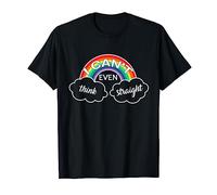 I Can't Even Think Straight Gay Pride LGBT Funny LGBTQ T-Shirt