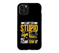 I Can't Fix Stupid But I Can Tow It Dépanneuse Dépanneuse Wrecker Coque pour iPhone 11 Pro