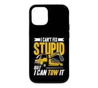 I Can't Fix Stupid But I Can Tow It Dépanneuse Dépanneuse Wrecker Coque pour iPhone 12/12 Pro