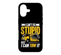 I Can't Fix Stupid But I Can Tow It Dépanneuse Dépanneuse Wrecker Coque pour iPhone 17