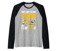 I Can't Fix Stupid But I Can Tow It Dépanneuse Dépanneuse Wrecker Manche Raglan