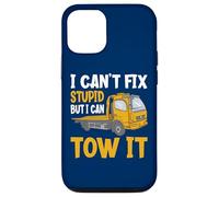 I Can't Fix Stupid But I Can Tow It Funny Tow It Pilote de dépanneuse Coque pour iPhone 12/12 Pro
