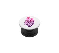 I Can't Get No Sleep Phrase Humour Festival Techno Musique PopSockets PopGrip Adhésif