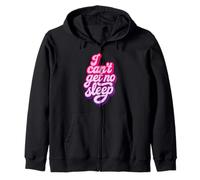 I Can't Get No Sleep Phrase Humour Festival Techno Musique Sweat à Capuche