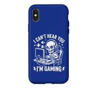 I Can't Hear You I Am Gaming - Jeu Amusant Coque pour iPhone X/XS