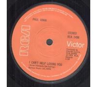 i can't help loving you 45 rpm single