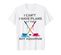 I Can't I Have Plans at The Boy Aquarium Hockey Game Lover T-Shirt