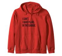 I Can't I Have Plans in The Garage Funny Father Car Mechanic Sweat à Capuche