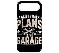 I Can't I Have Plans in The Garage Manuel Car Driver Car Guy Coque pour iPhone Air
