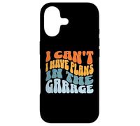 I Can't I Have Plans in The Garage Mechanic Car Amateur Coque pour iPhone 17