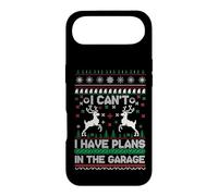 I Can't I Have Plans in The Garage Ugly Christmas Coque pour iPhone Air