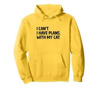 I Can't I Have Plans With My Cat Lover Feline Pet Meow Sweat à Capuche