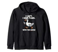 I Can't I Have Plans with This Goose Funny Goose Sweat à Capuche