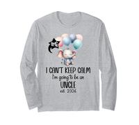 I Cant Keep Calm Im Going to Be an Uncle est 2026 New Uncle Manche Longue
