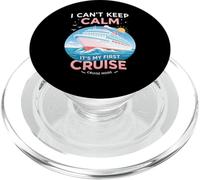 I Can't Keep Calm It's My First Cruise Birthday Trip 2026 PopSockets PopGrip pour MagSafe
