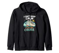 I Can't Keep Calm It's My First Cruise Birthday Trip 2026 Sweat à Capuche