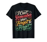 I Can't Remember What I Forgot to Forget Brain Puns - T-Shirt