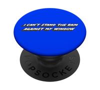 I Can't Stand The Rain Against My Window | Chanson intemporelle PopSockets PopGrip Adhésif