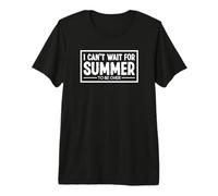 I Can't Wait for Summer to be Over Je déteste l'été Météo T-Shirt Haut de Gamme