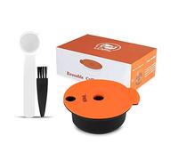 i Capsules 1 - Capsules rechargeables pour Bosch-s Tassimo - Capsules Bosch-s Tassimo réutilisables + 1 cuillère + 1 brosse de nettoyage (capsule 180 ml)