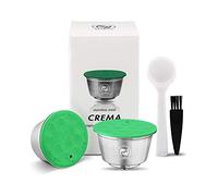 i Capules 2 filtres Capsules de café Peut être rempli réutilisé pour Dolce Gusto Cafetière Forte au moins 160 fois d'utilisation pour remplacer