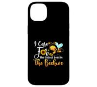 I Care for The Cute Bees in Beehive School Nurse First Day Coque pour iPhone 14 Plus