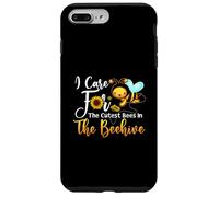 I Care for The Cute Bees in Beehive School Nurse First Day Coque pour iPhone 7 Plus/8 Plus