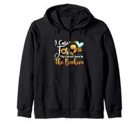 I Care for The Cute Bees in Beehive School Nurse First Day Sweat à Capuche