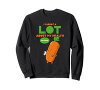 I Carrot A Lot About My Health - Go Vegan (Graphique Amusant) Sweatshirt
