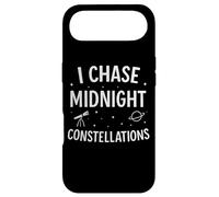 I Chase Midnight Constellations Citation Humoristique d'observation des étoiles Coque pour iPhone Air