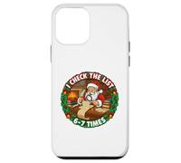 I Check The List 6-7 Times - T-Shirt Père Noël Meme Coque pour iPhone 12 Mini