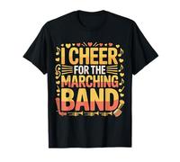 I Cheer for The Marching Band Support Cheer Vibes |- T-Shirt